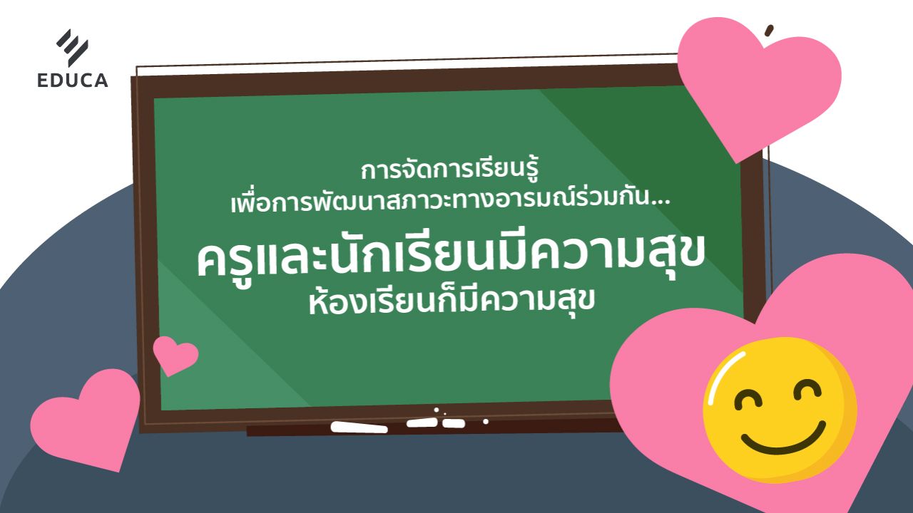 การจัดการเรียนรู้เพื่อการพัฒนาสภาวะทางอารมณ์ร่วมกัน...ครูและนักเรียนมีความสุข ห้องเรียนก็มีความสุข