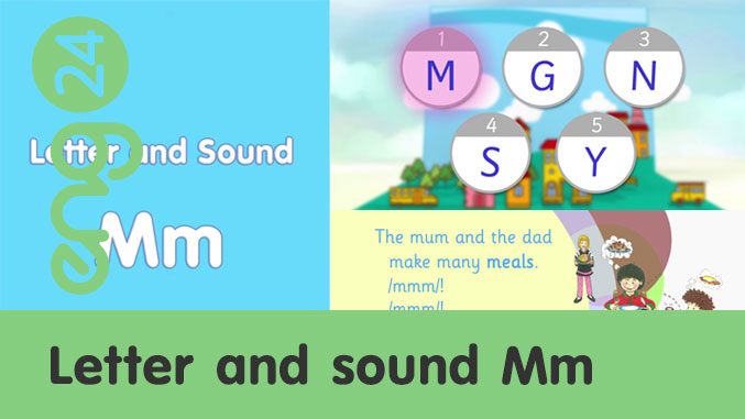Letter and sound: Mm