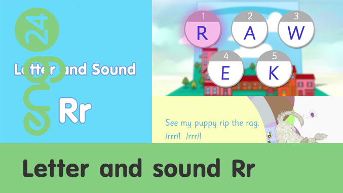 Letter and sound: Rr