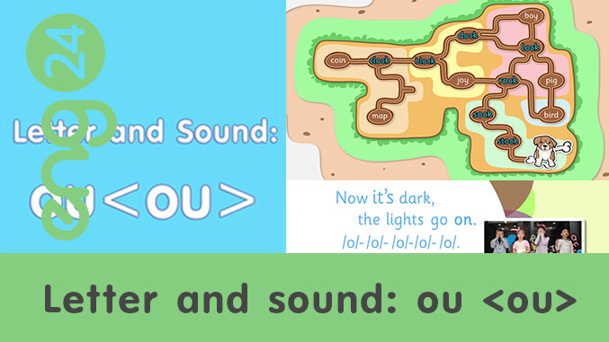 Letter and sound: ou <ou>