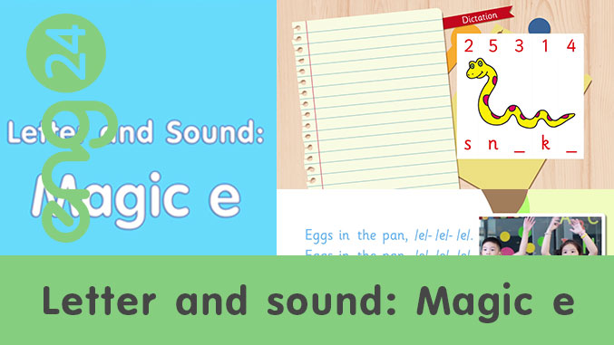 Letter and sound: Magic e